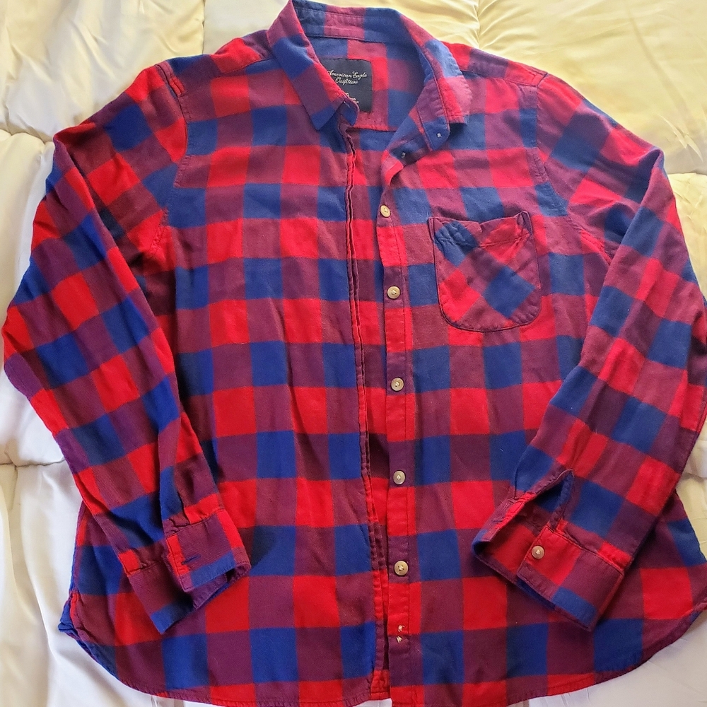 American Eagle Outfitters Flannel Shirt